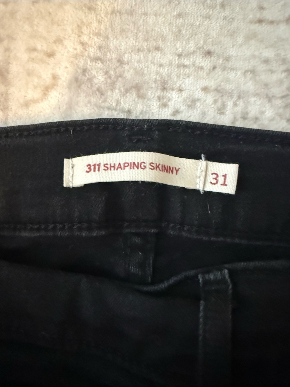 Levi's 311 Shaping Skinny Jeans in Black